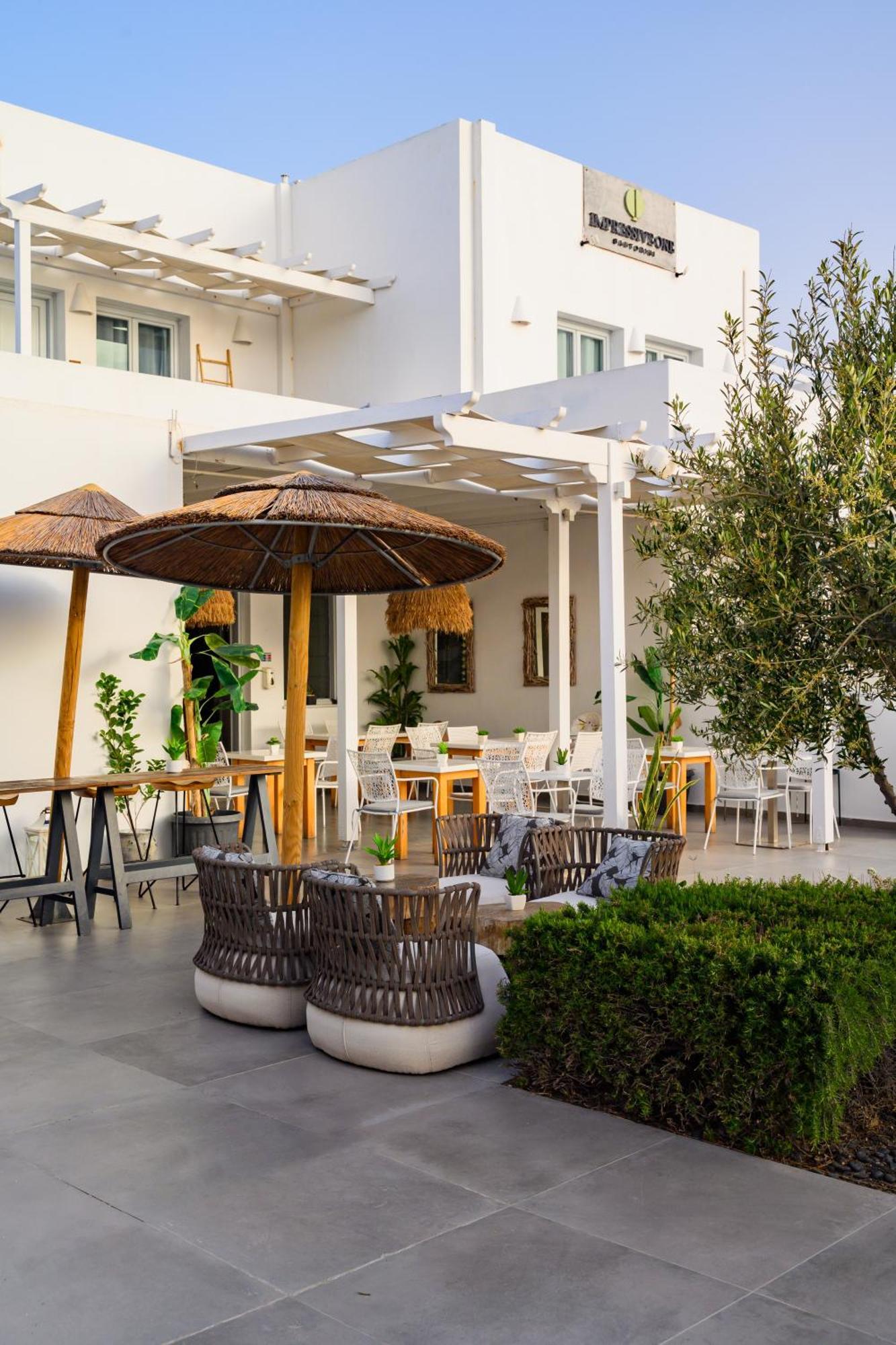 อิมเพรสซีฟ วัน Hotel Ormos Athinios ภายนอก รูปภาพ