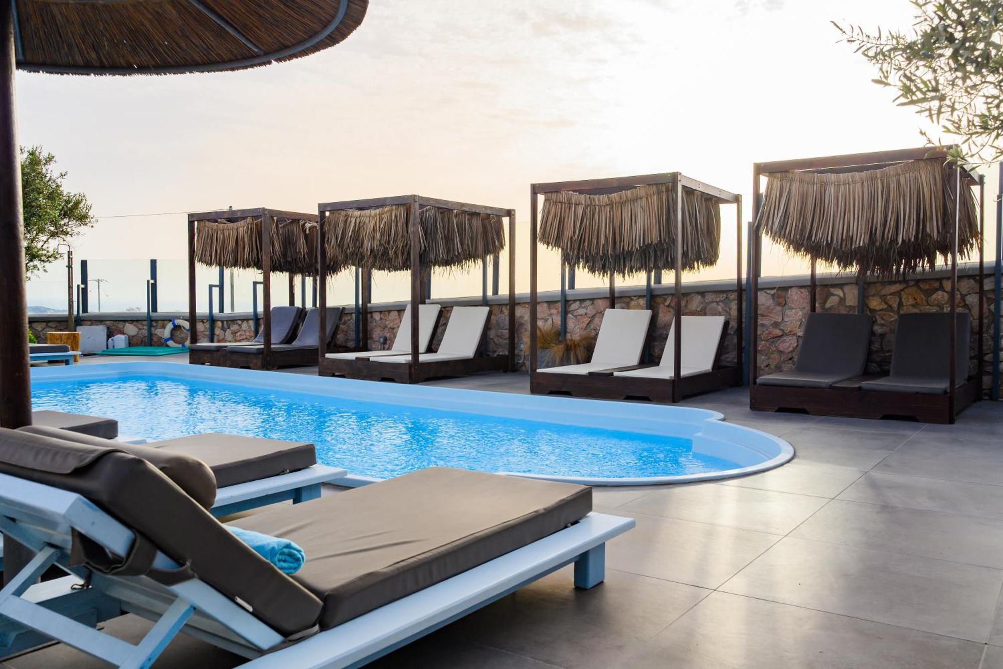 อิมเพรสซีฟ วัน Hotel Ormos Athinios ภายนอก รูปภาพ