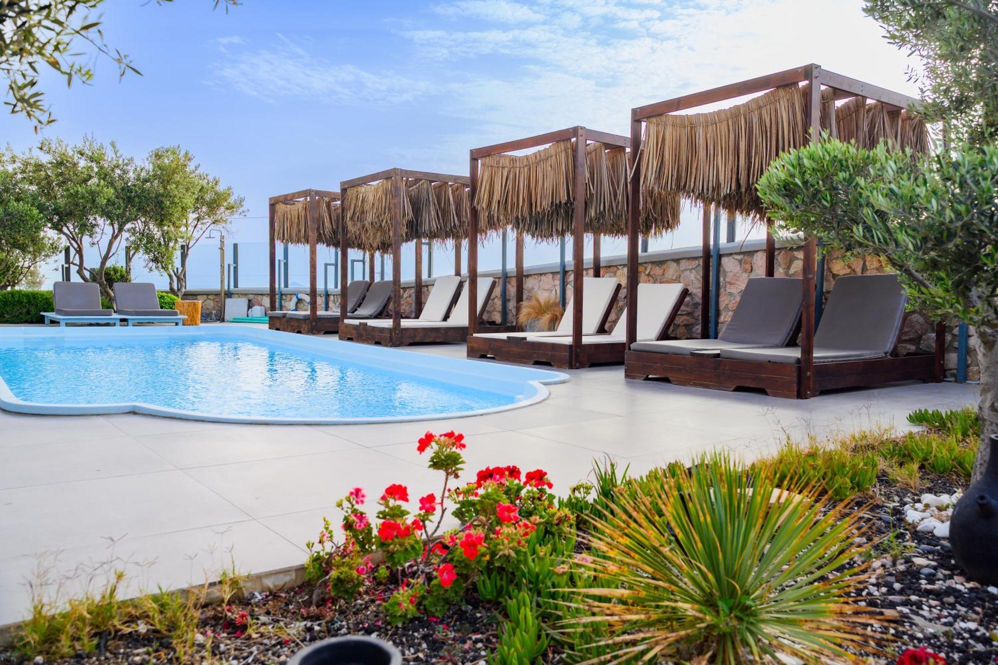 อิมเพรสซีฟ วัน Hotel Ormos Athinios ภายนอก รูปภาพ